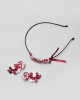 Jelita Hairpin in Red