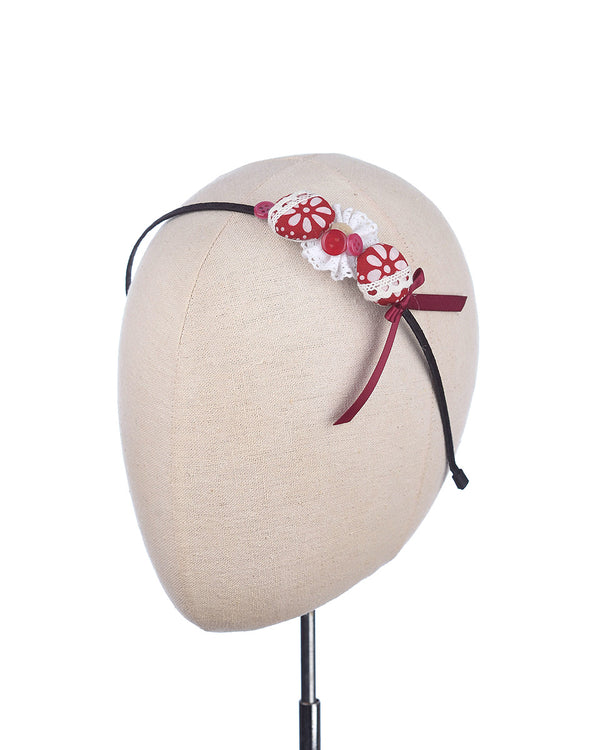 Jelita Headband in Red