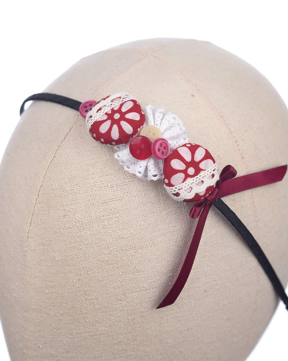 Jelita Headband in Red