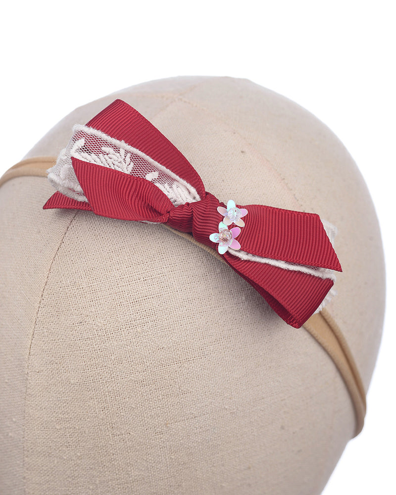 Ayu Bow in Red