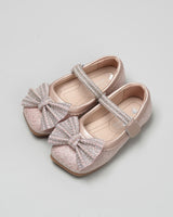 Kamelia Ballerina Bow Glitter in Pink