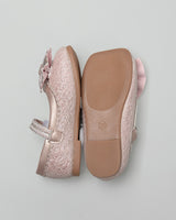 Kamelia Ballerina Bow Glitter in Pink