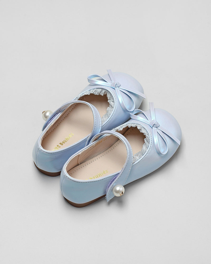 Loudres Bow Shoes in Blue