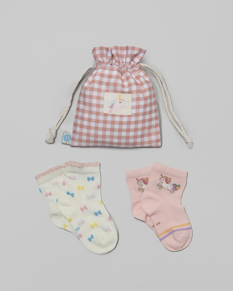 .candybutton. Short Socks Package - Cony