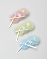 Kinsky Tulle Hairpin in Blue