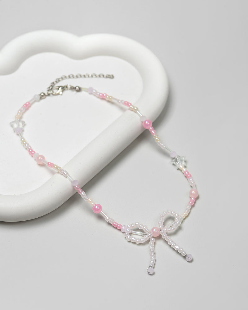 Quincy Necklace in Pink