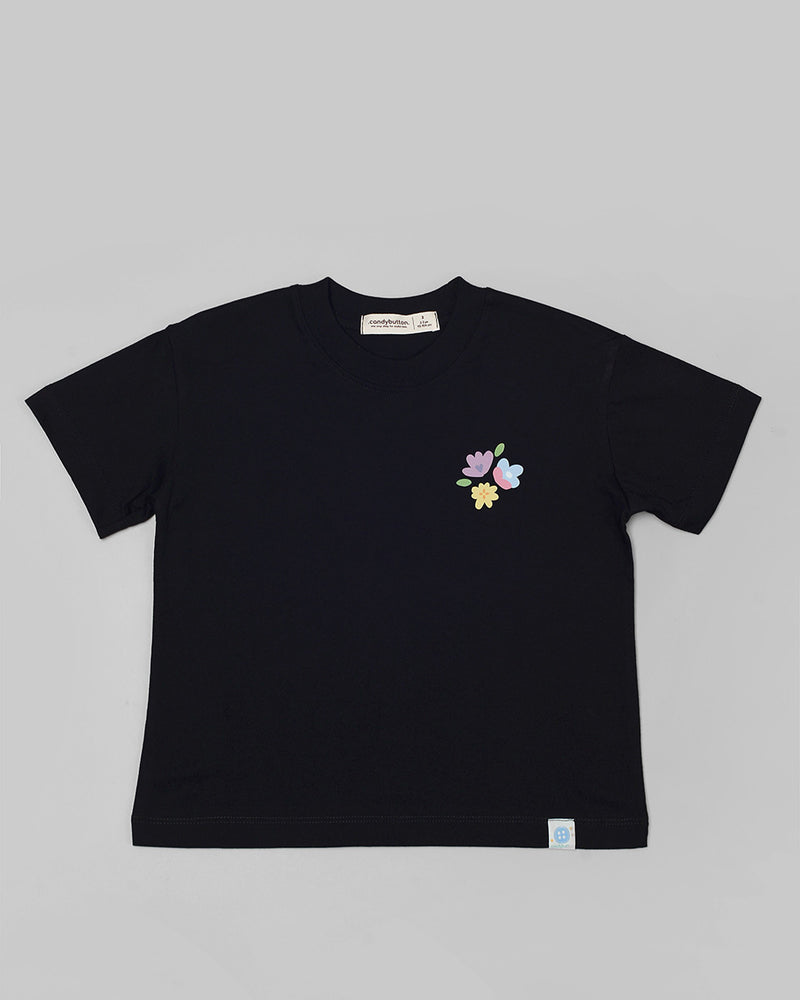 Bloom T-Shirt in Black