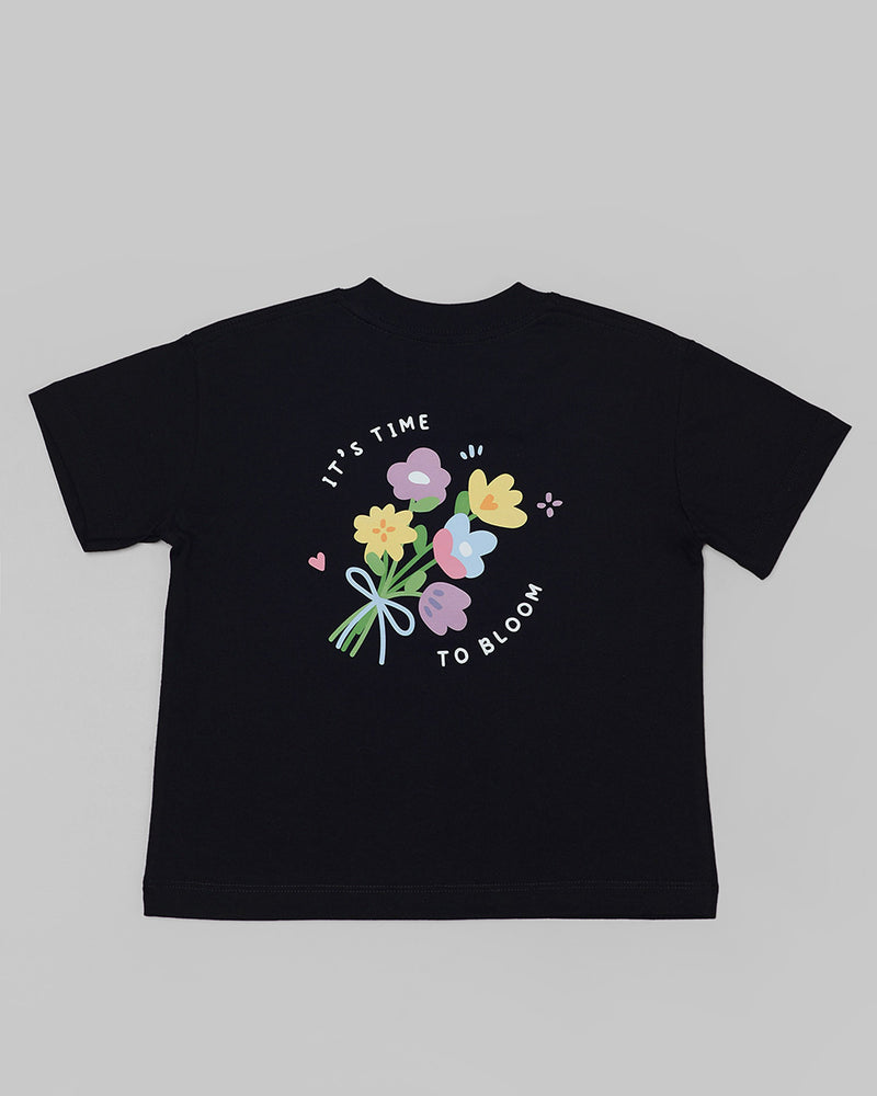 Bloom T-Shirt in Black