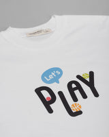 Let's Play T-Shirt in White