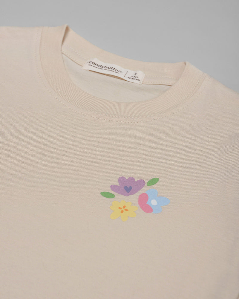 Bloom T-Shirt in Cream