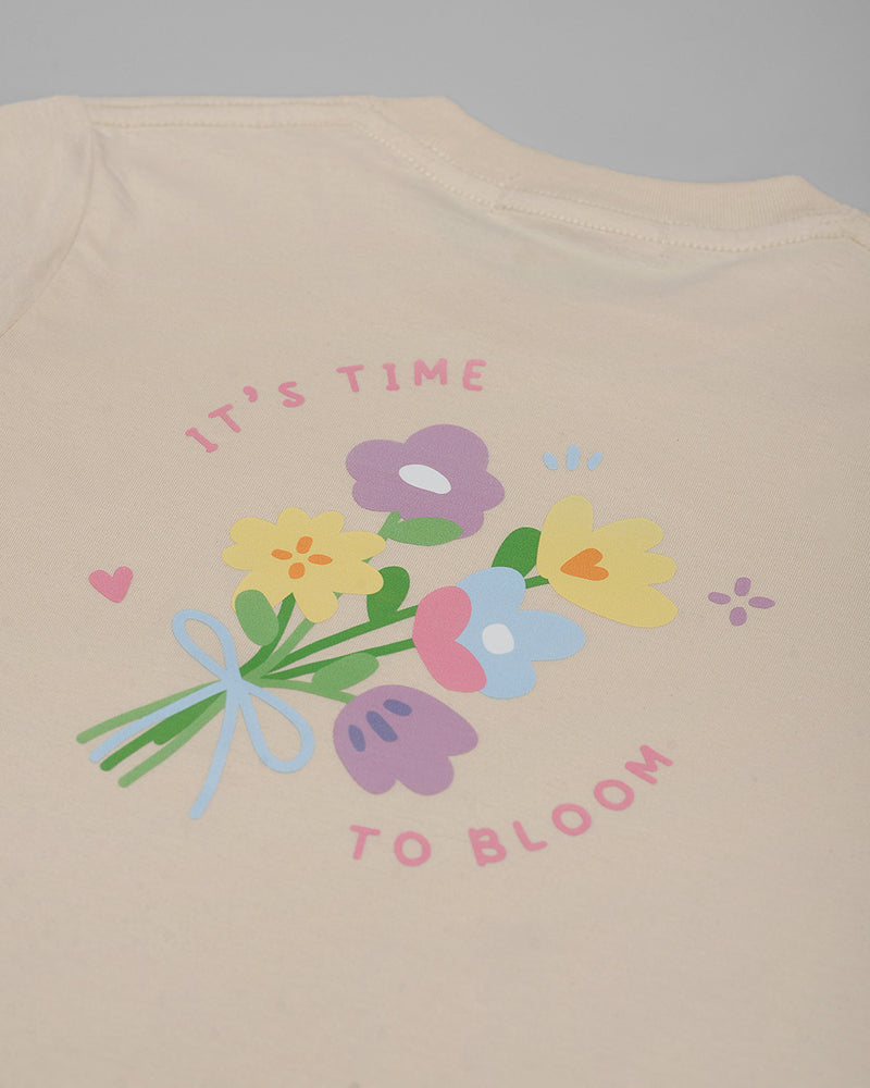 Bloom T-Shirt in Cream