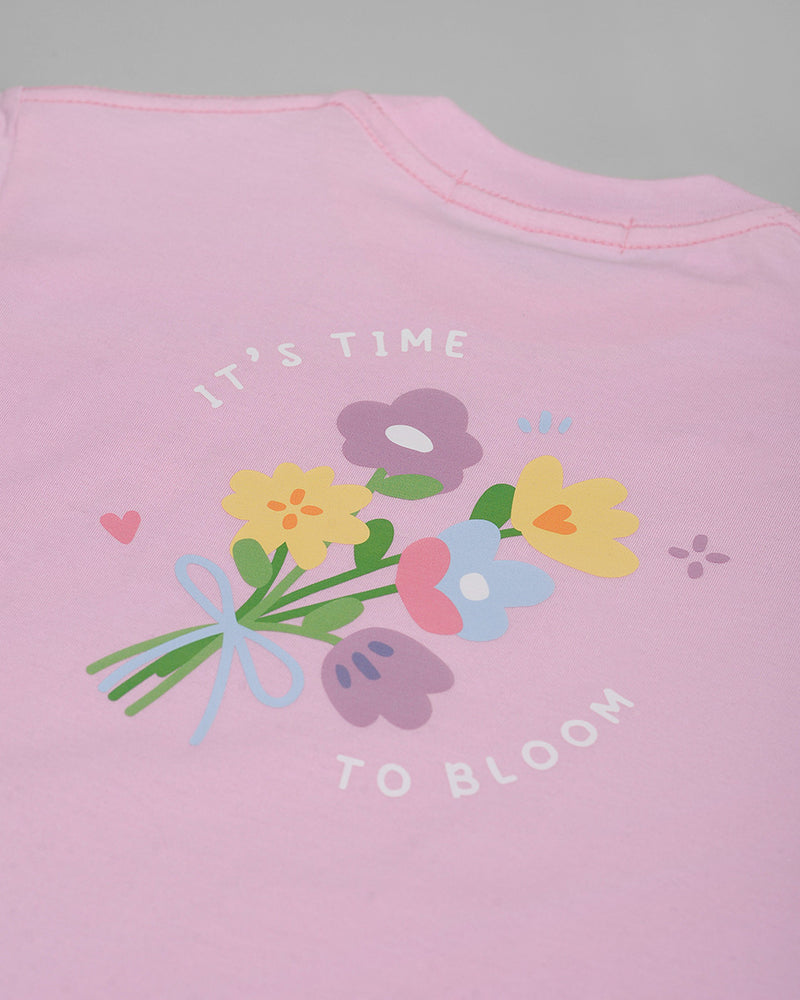 Bloom T-Shirt in Pink