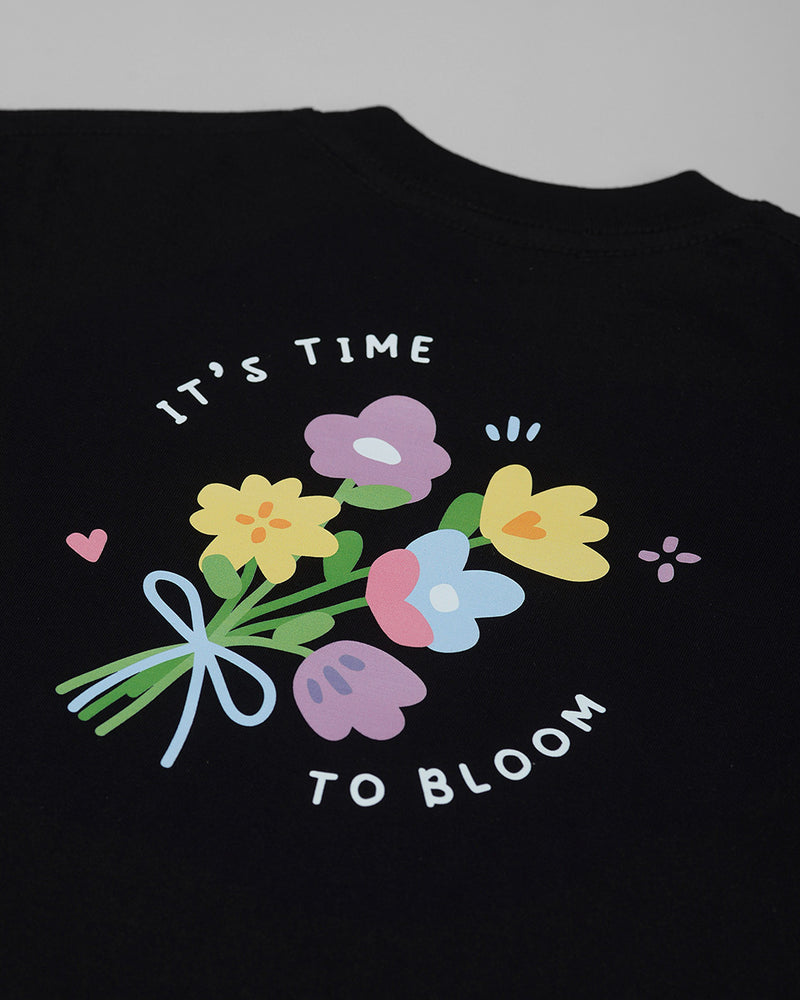 Bloom T-Shirt in Black