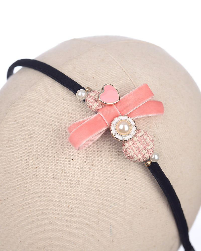 Bijou Headband Pink