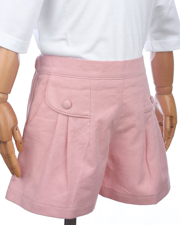 Quentin Pocket Shorts in Pink