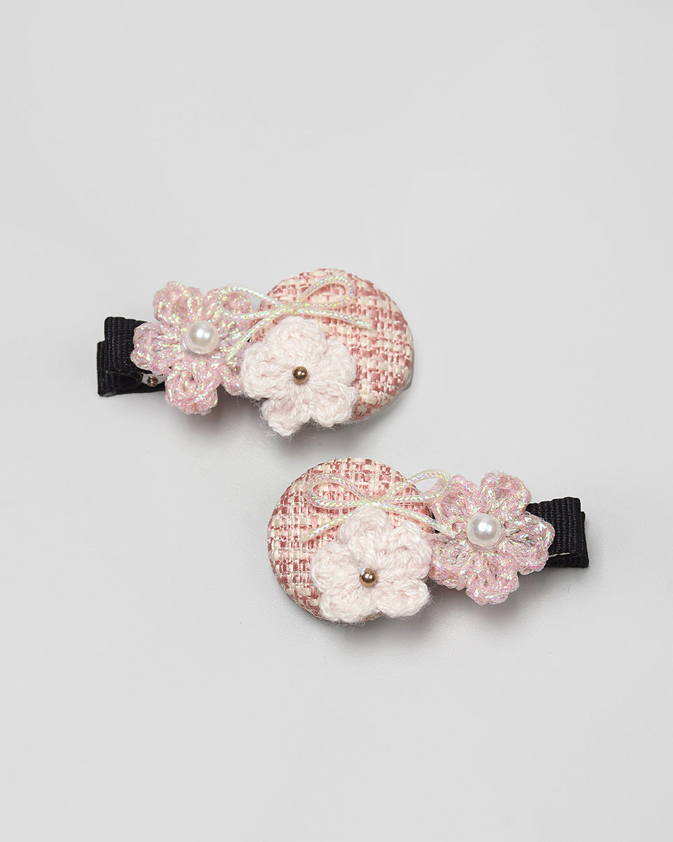 Dantelle Hairpin in Pink