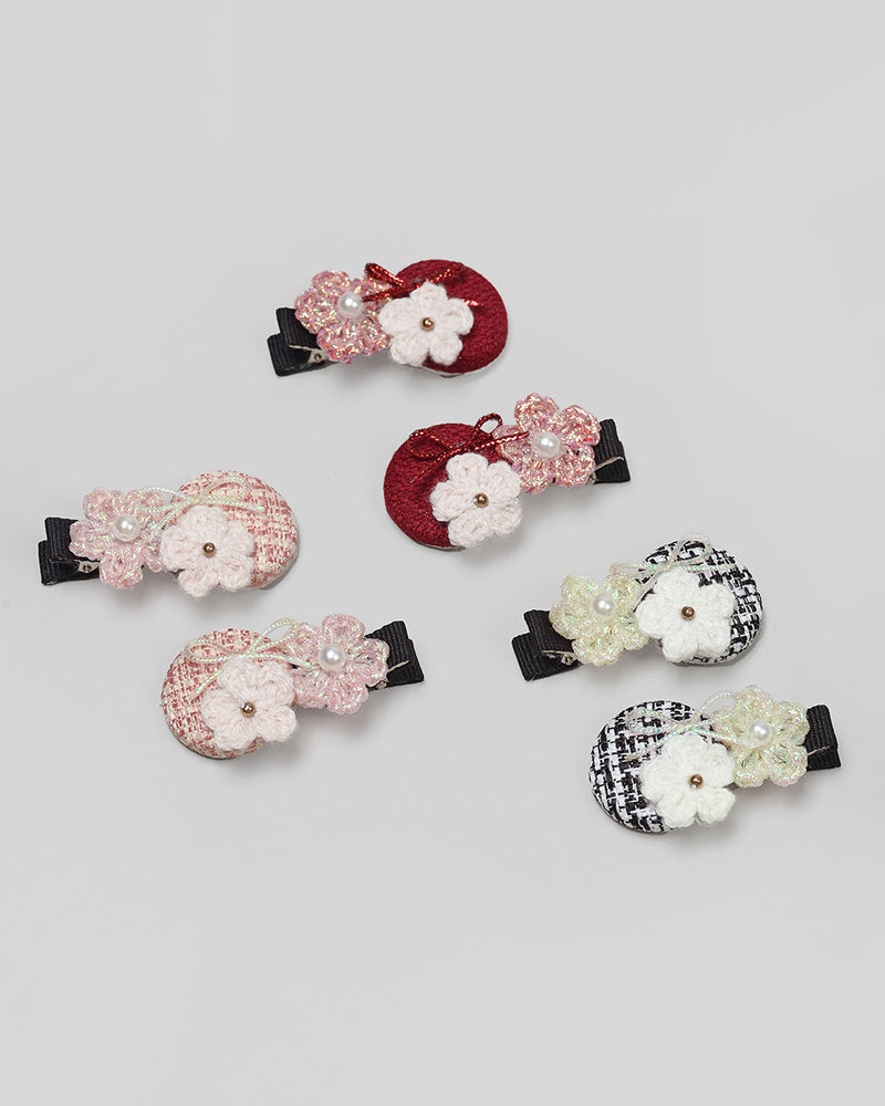 Dantelle Hairpin in Red