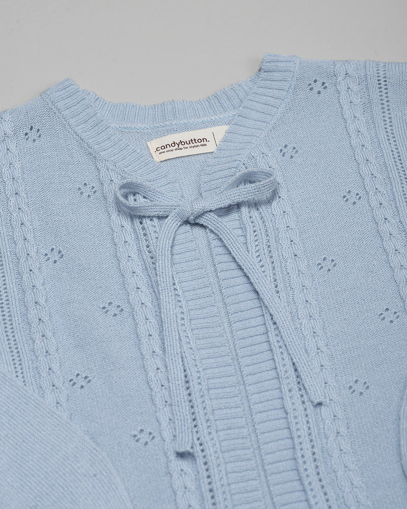 Seraphine Cardigan in Baby Blue