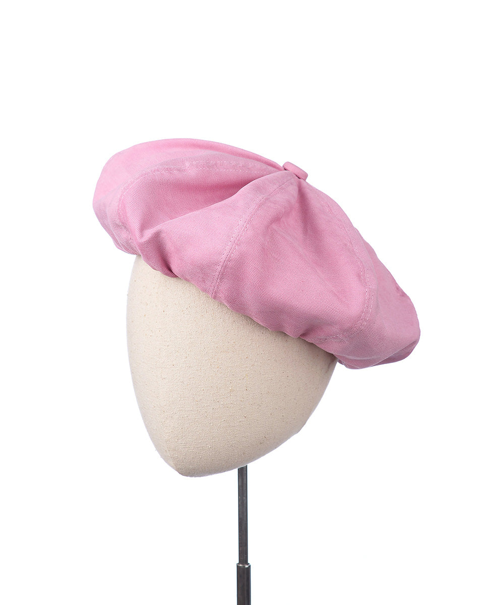 French Beret Hat in Pink