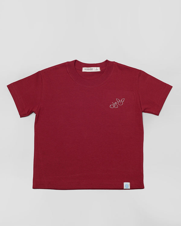 Cherry Bear T-Shirt in Red