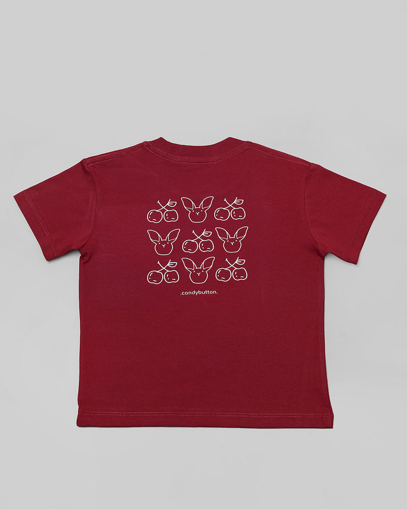 Cherry Bear T-Shirt in Red