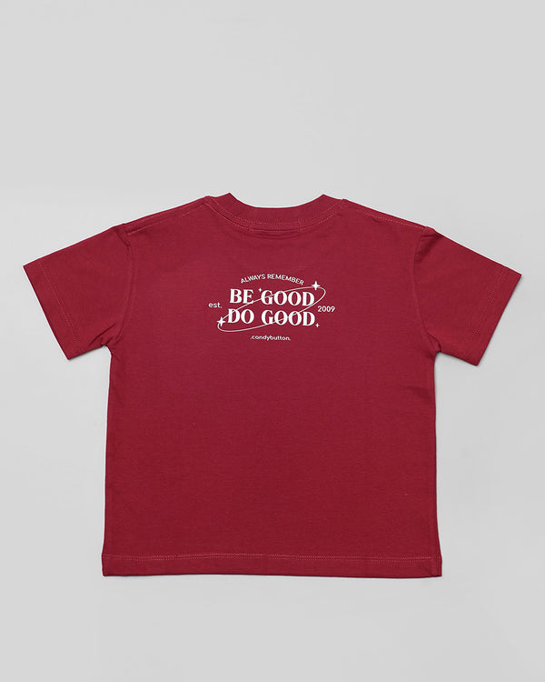 Be Good Do Good T-Shirt in Red