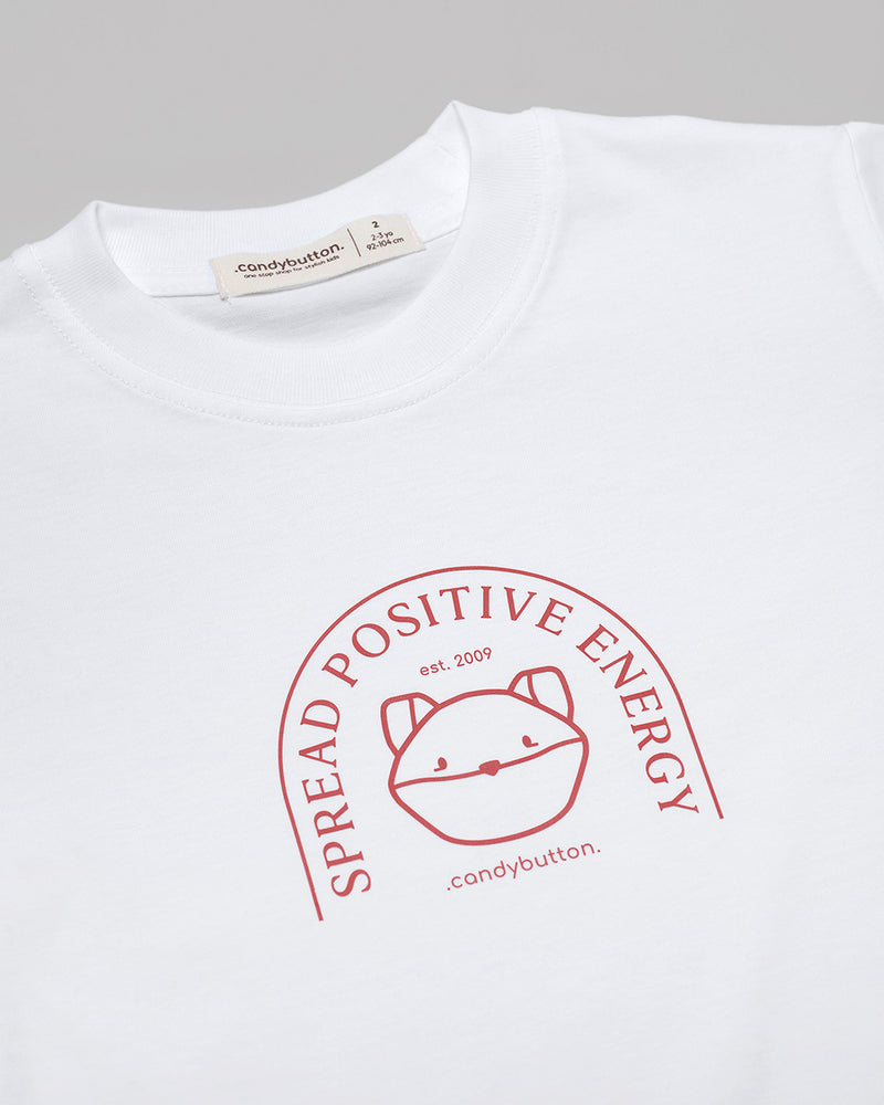 Spread Positive Energy T-Shirt in White