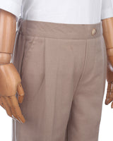 Lofty Ankle Pants in Brown