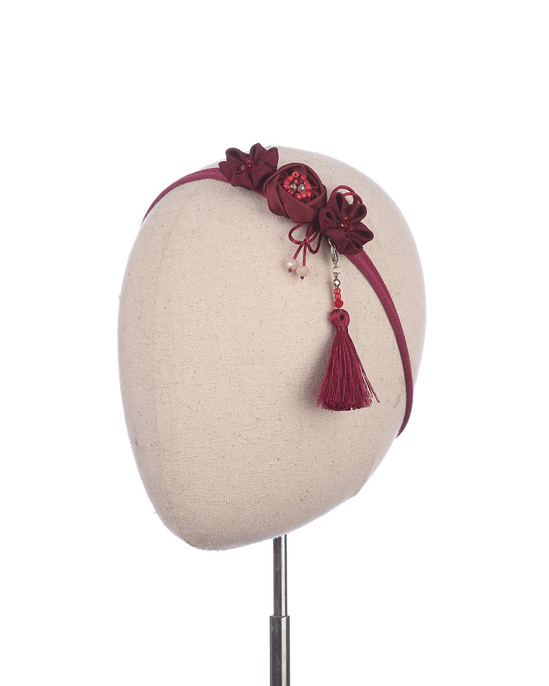 Wealth Hairpin in Red