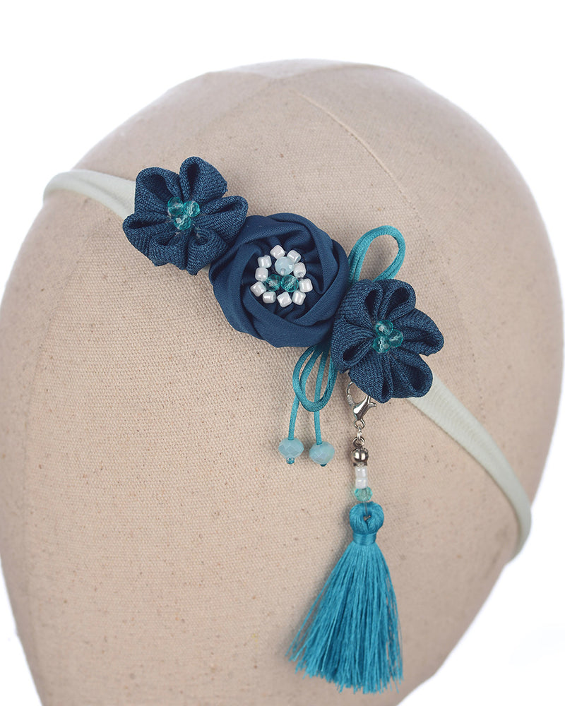 Wealth Hairpin in Blue