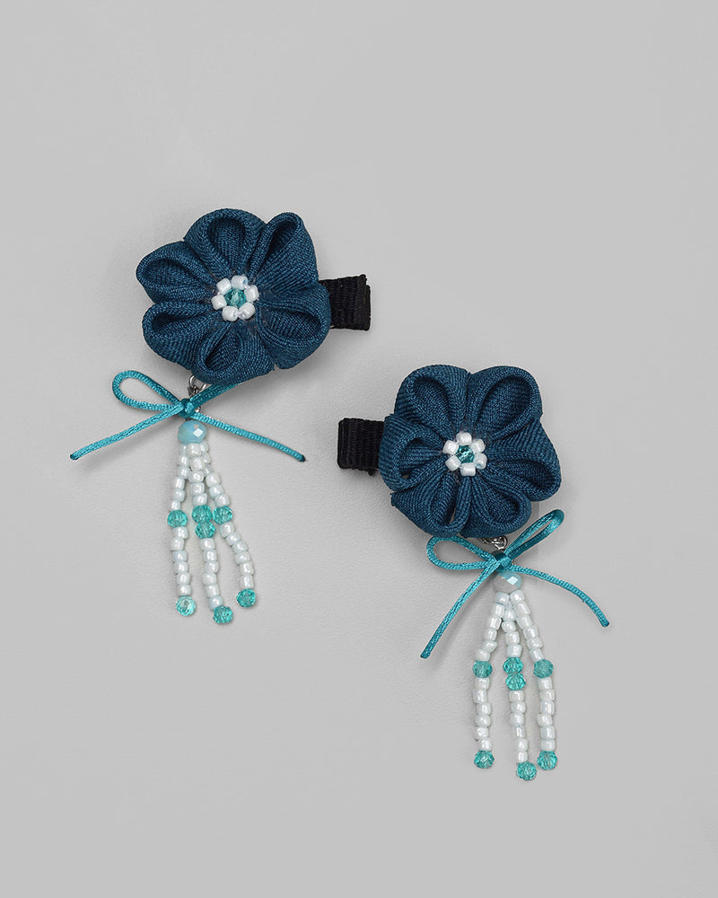 Purity Mini Hairpin in Blue Sapphire