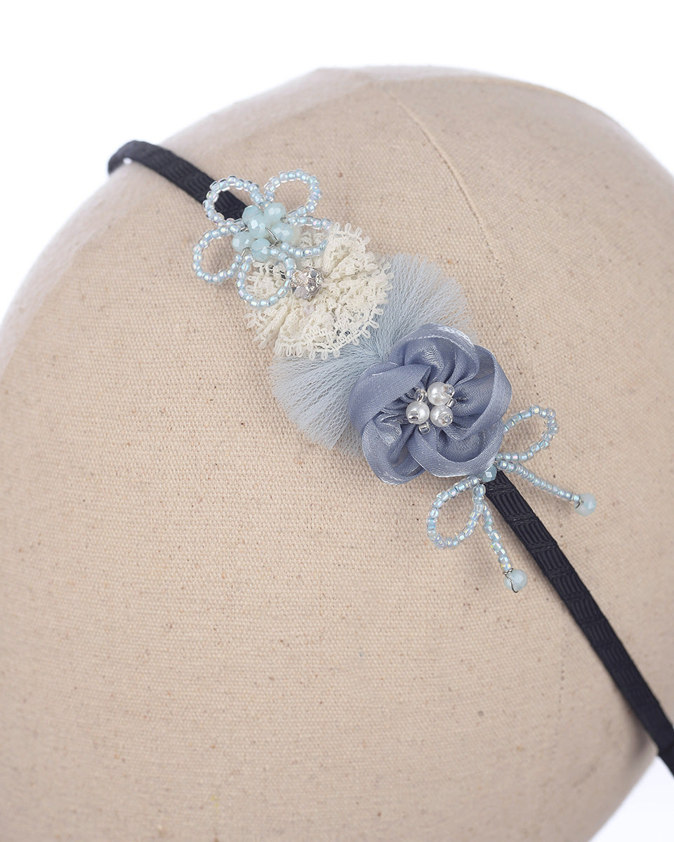 Brianna Headband in Blue