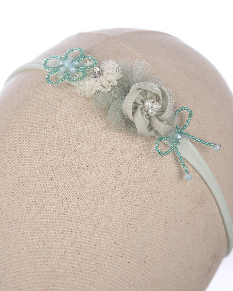 Brianna Headband in Green