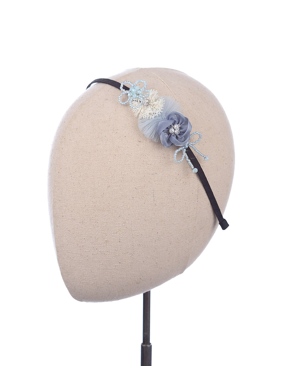 Brianna Headband in Blue