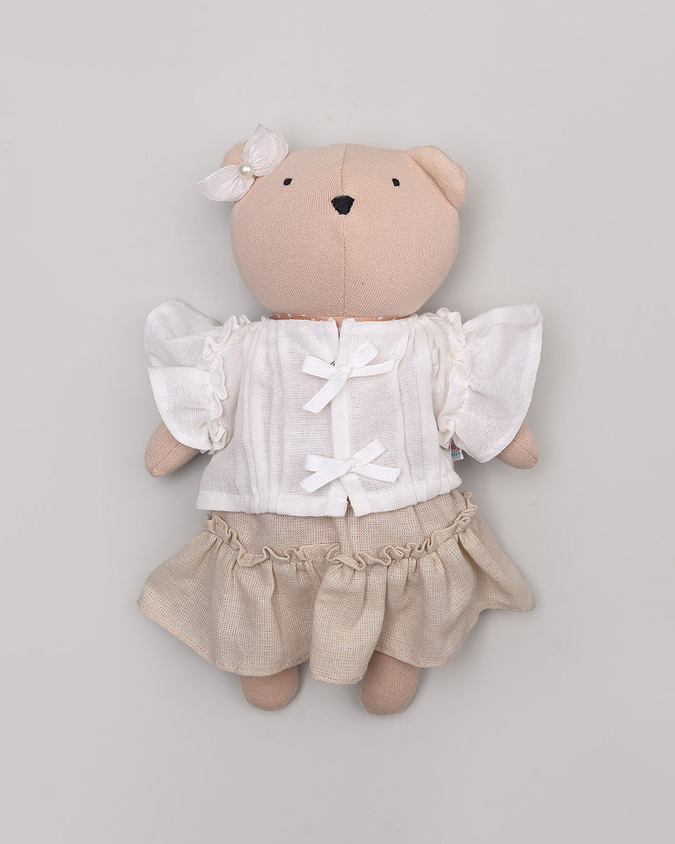 Dolly Bear Doll in Sienna Clothes