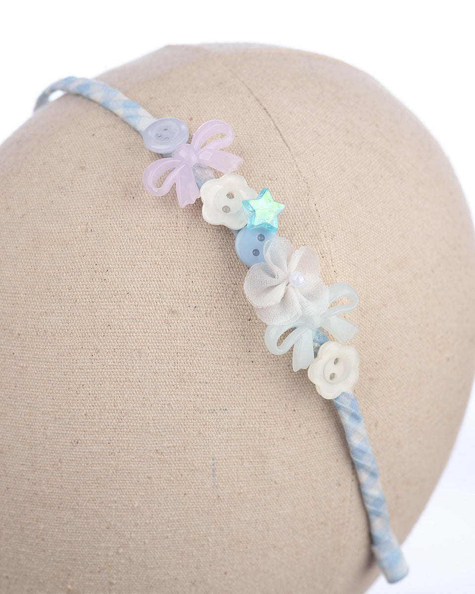 Sora Headband in Blue