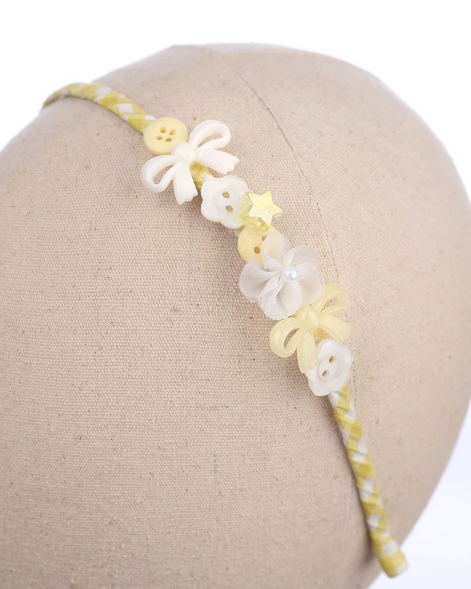 Sora Headband in Lime