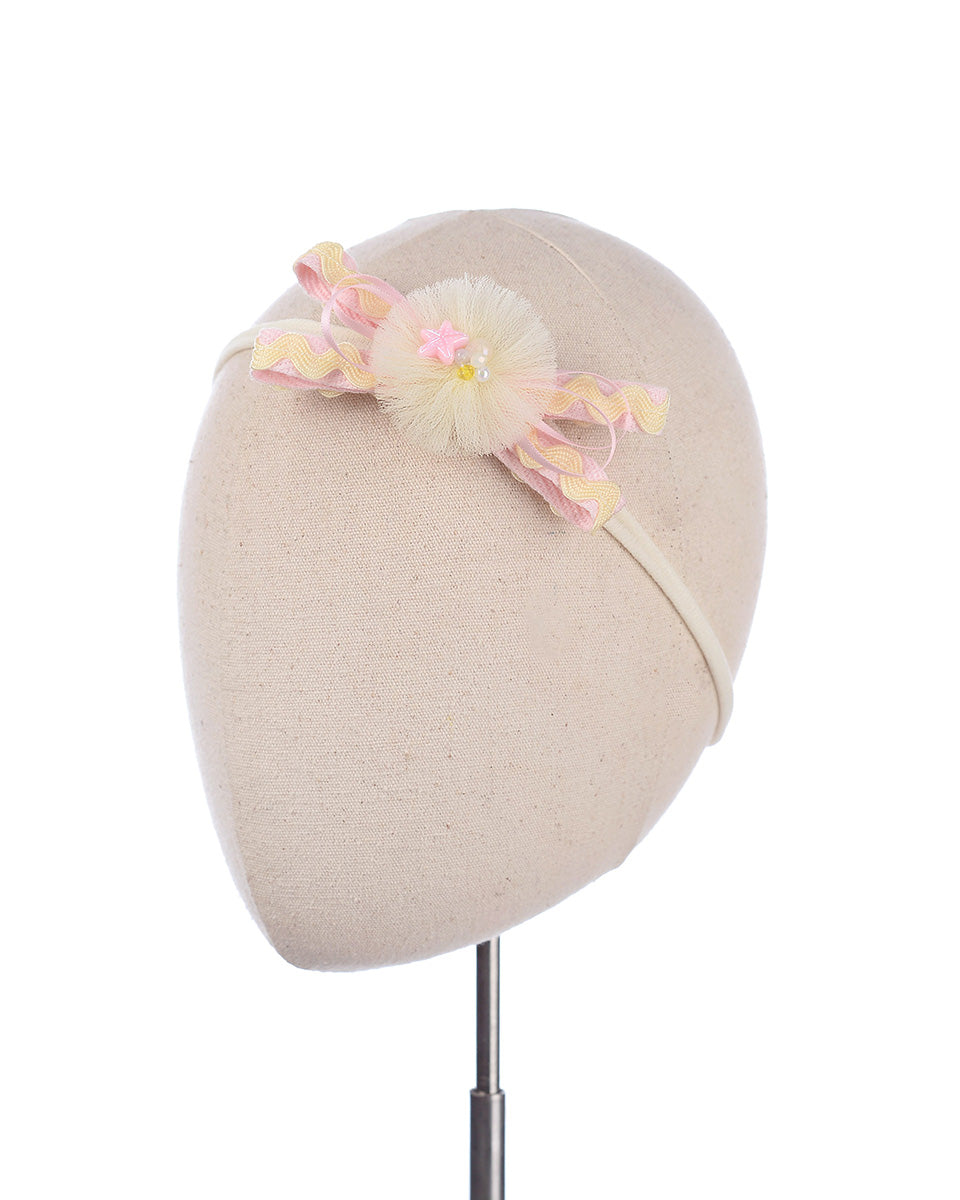 Shellora Baby Headband in Yellow
