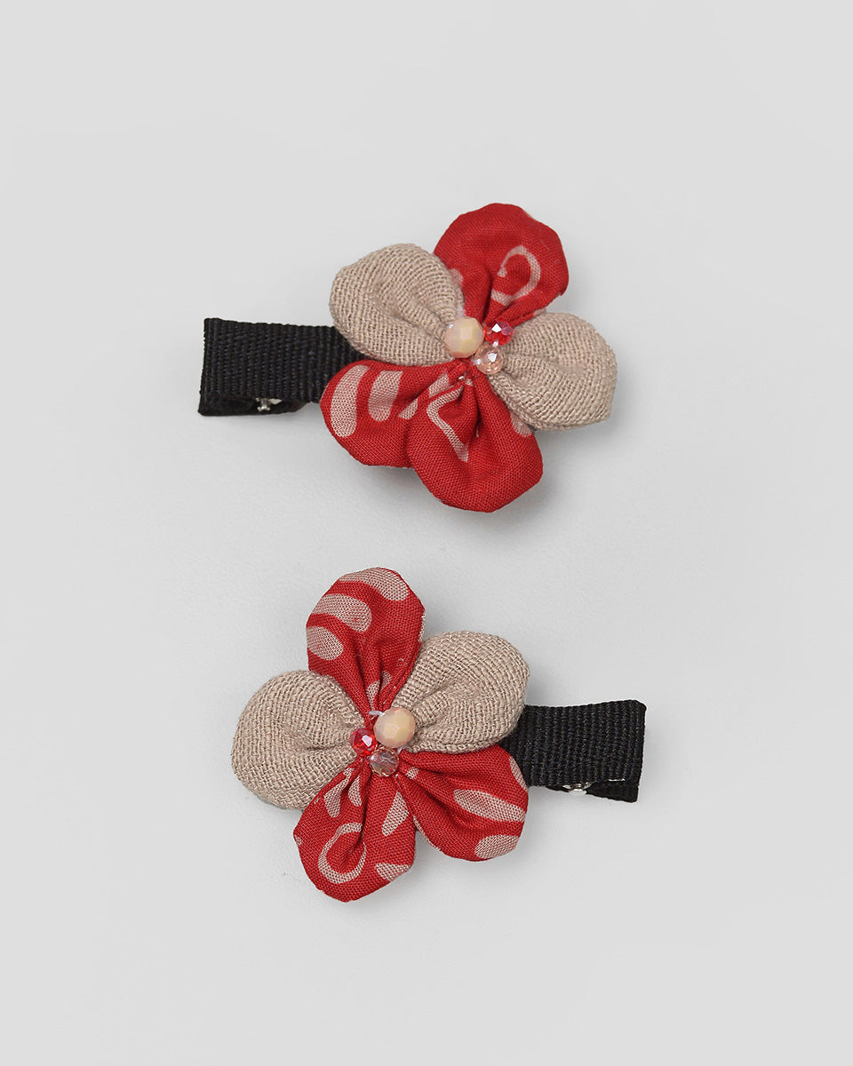 Indah Hairpin in Red
