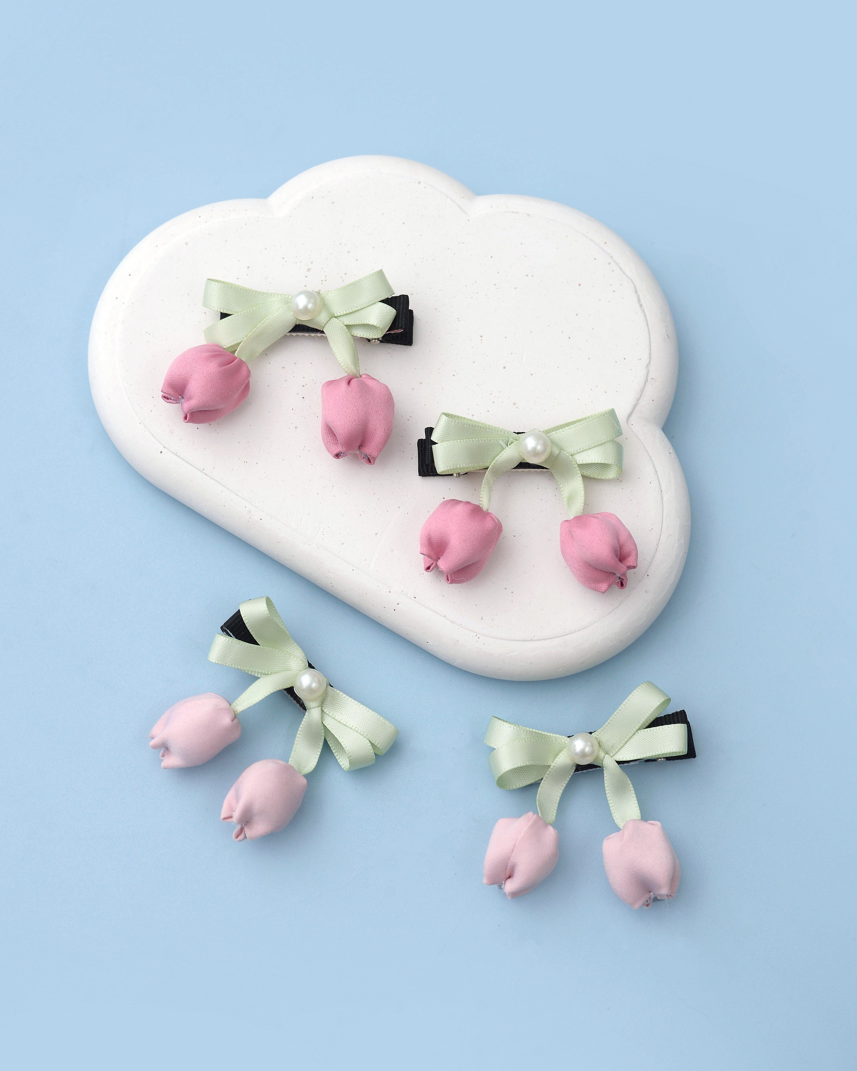 Candy Love Hairpin in Pink