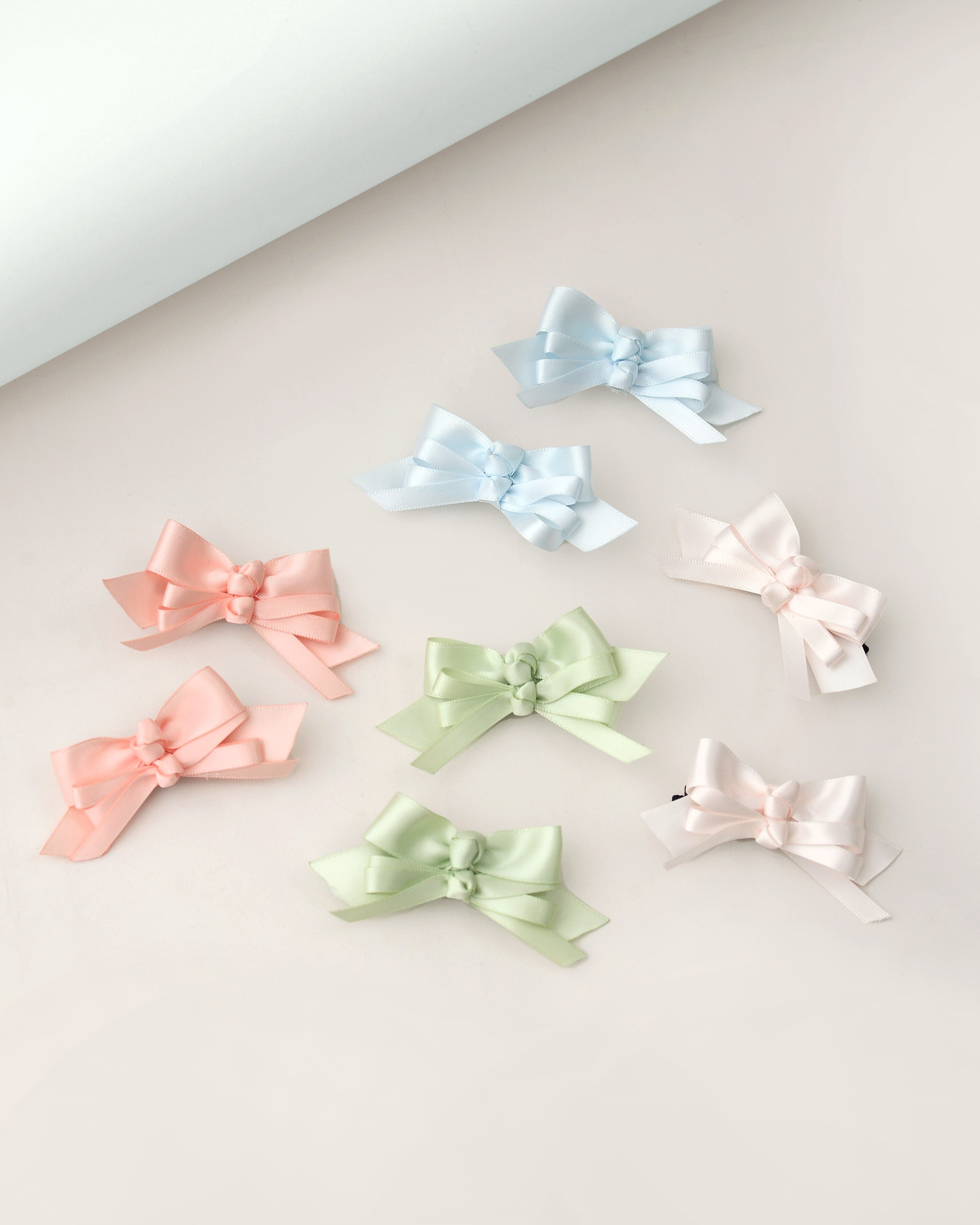Sprinkle Sienna Bow Hairpin in Light Blue