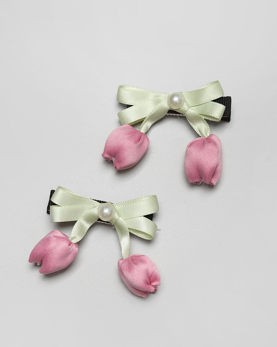 Candy Love Hairpin in Pink