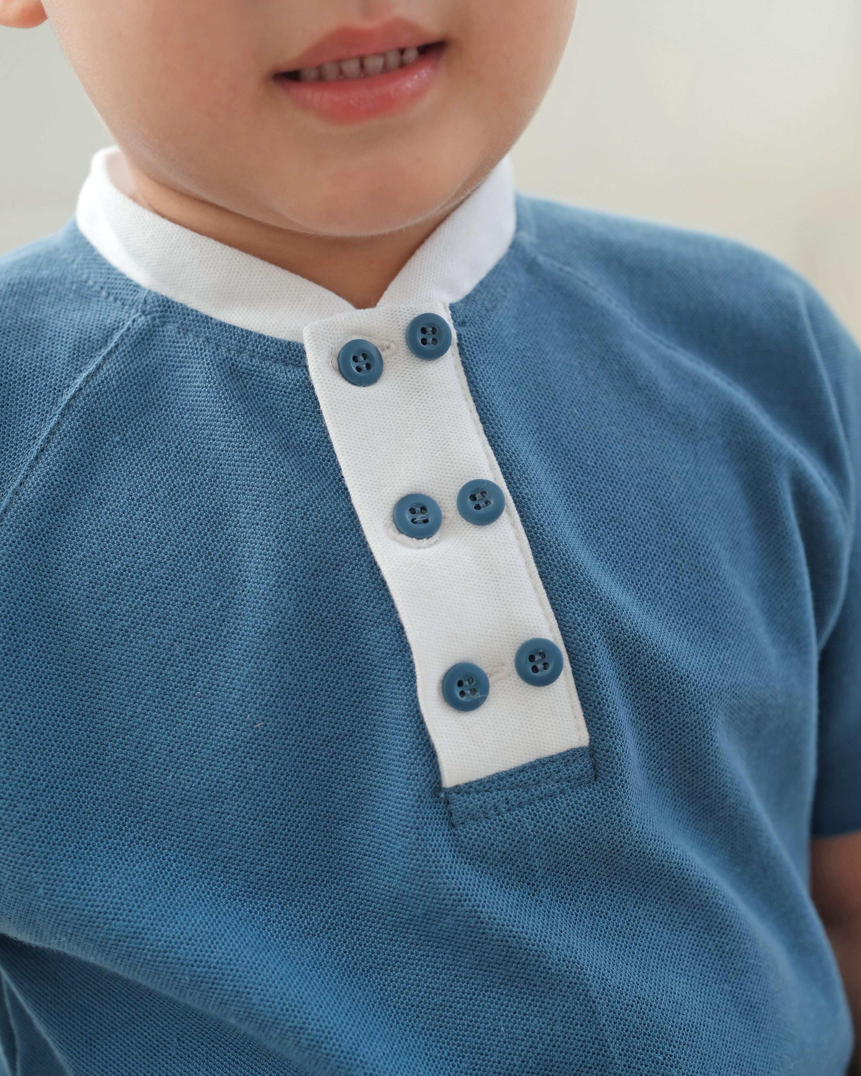 Summer Picnic Boy Package in Steel Blue