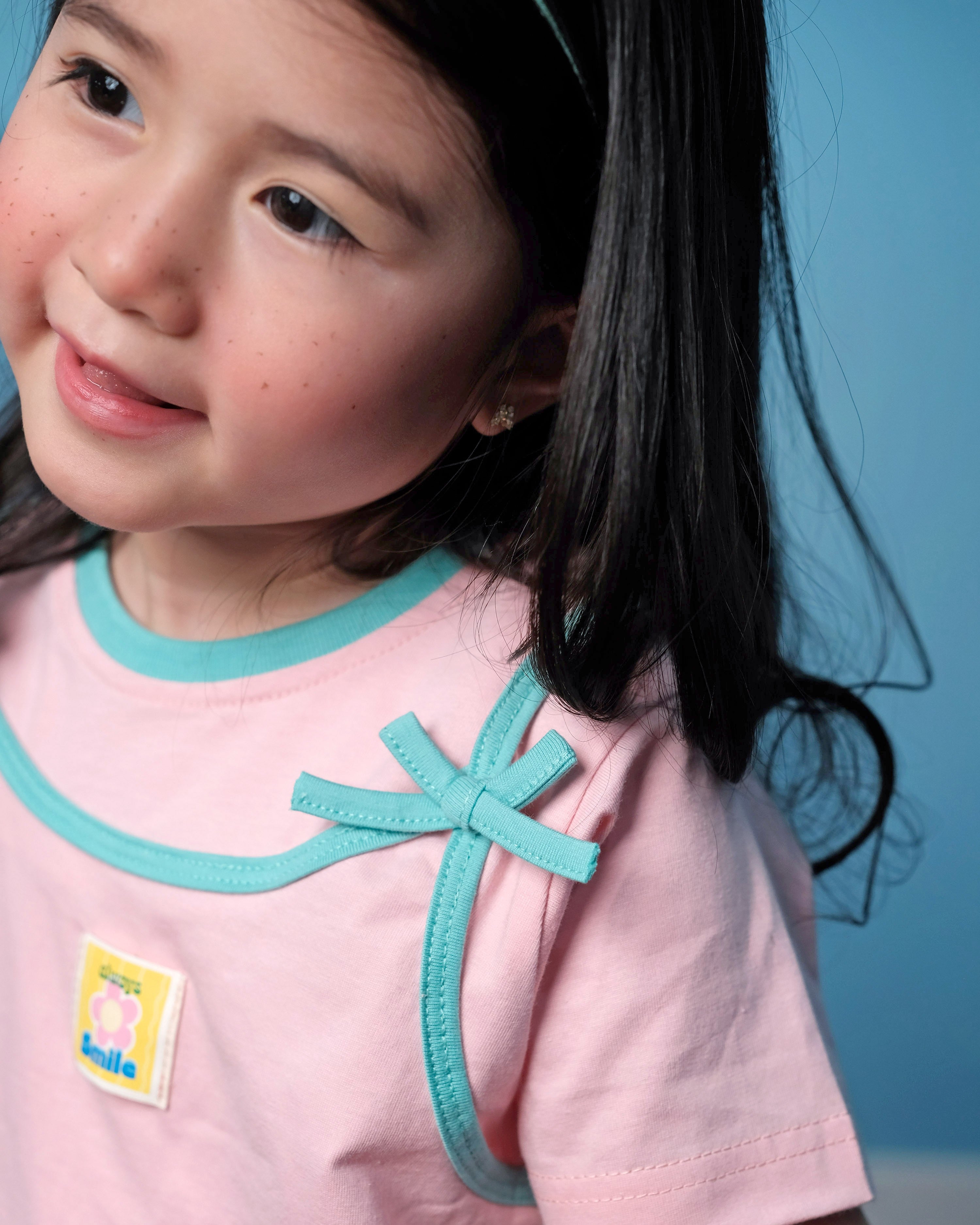 Yara Layer T-Shirt in Pink