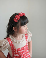 Citra Batik Set Dress in Red