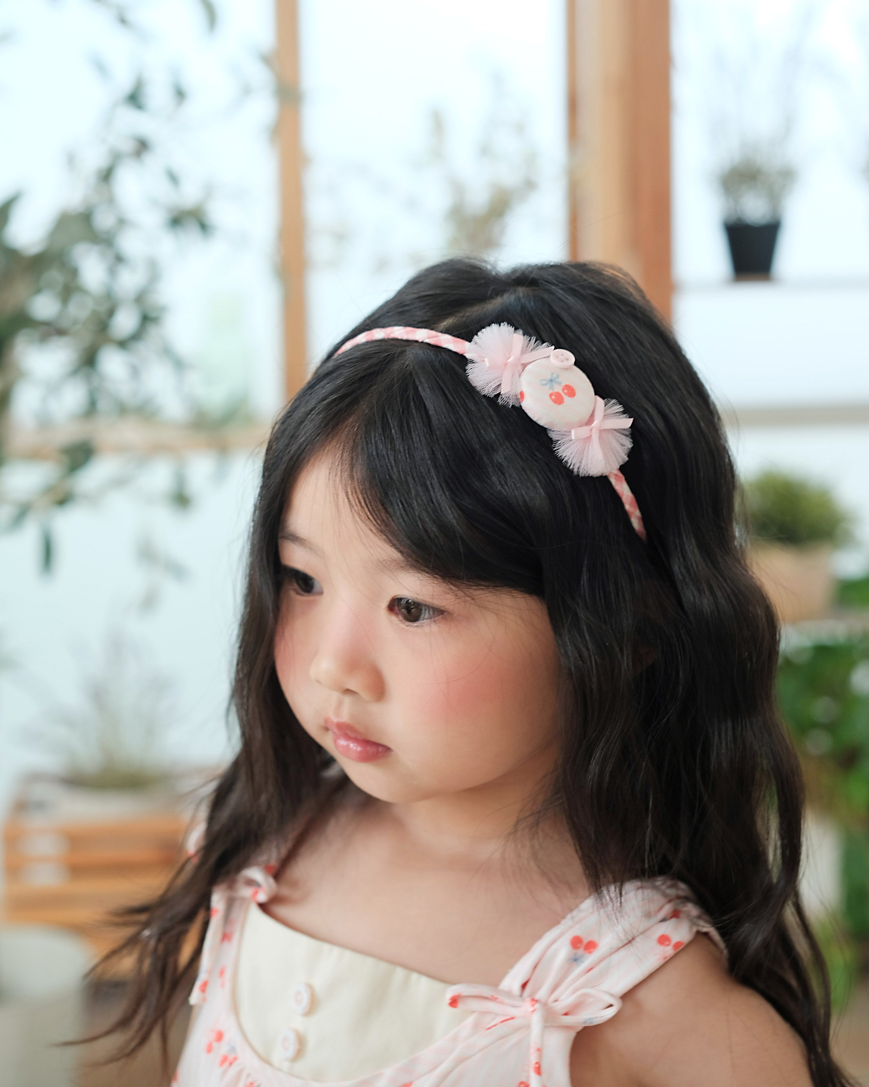 Juniper Headband in Cherry