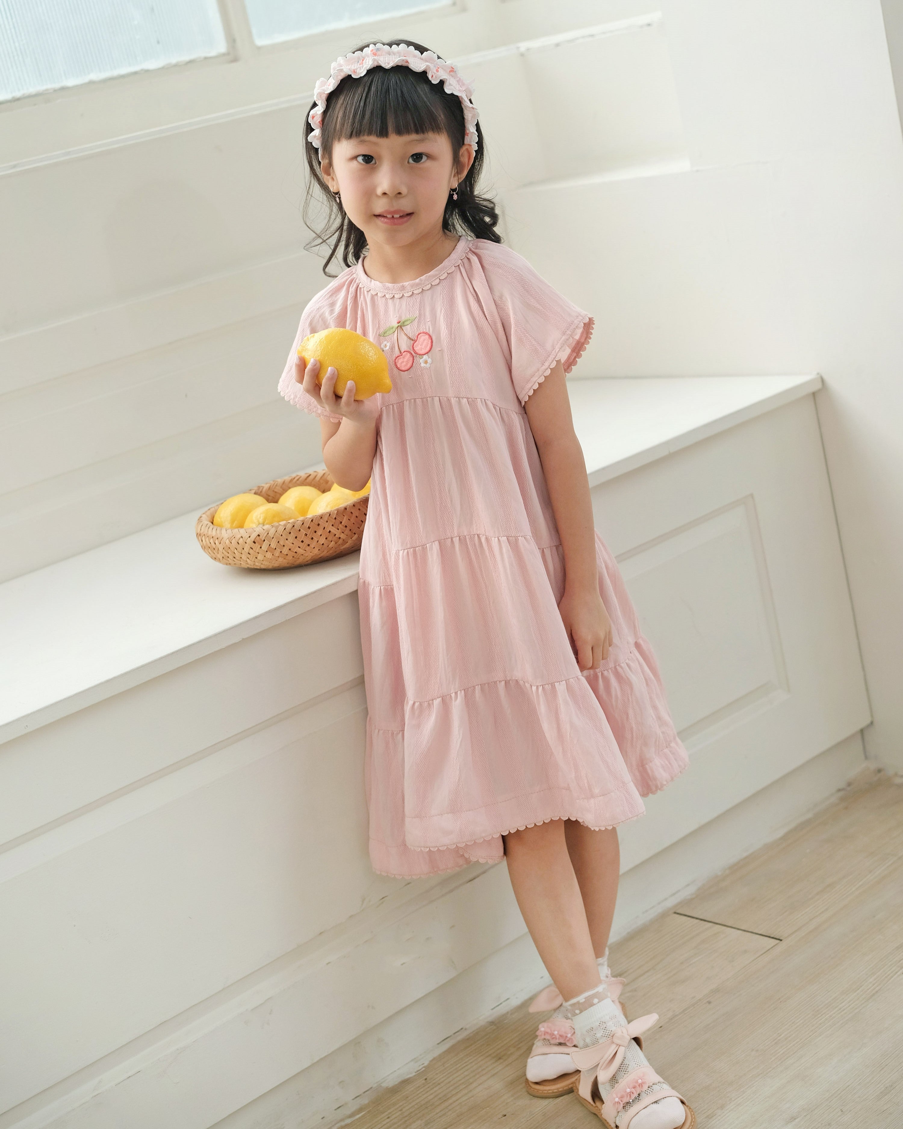 Claire Dress in Pink