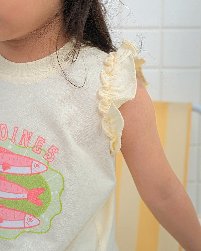 Pearl T-Shirt in Cream