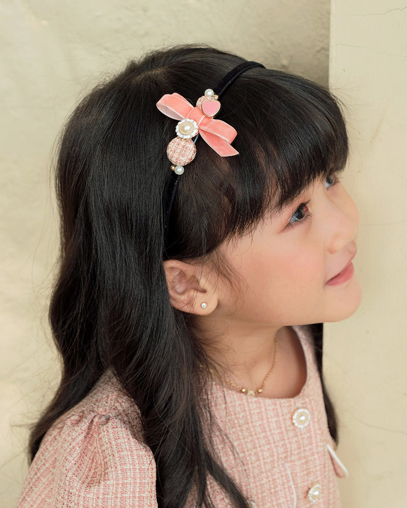 Bijou Headband Pink