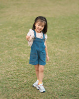 Chirpy Puffy Blouse in Gingham Choco